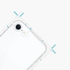 VipMarketim Ally iPhone SE3-SE2 İPhone 8-7 Tempered Şeffaf Arka Cam Koruyucu-(5775)