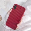 VipMarketim Ally iPhone XS İPhone X Trunk Lines ince Soft Silikon Kılıf-(5775)