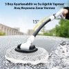 VipMarketim ALLY LS-443 Teleskopik Mikrofiber Araba Yıkama Fırçası Uzun Saplı Fırçası Oto Mopu-(5775)