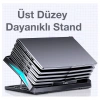 VipMarketim ALLY MC Q3 LED Işıklı Ultra Sessiz Fan Laptop Soğutucu Stand-(5775)