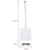 VipMarketim ALLY NK-101Y Pro 3 İn 1 İPhone Lightning to SD-TF Çevirici Adaptör-(5775)