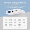 VipMarketim ALLY NK-109PRO Type-c/Lightning to USB-A 3.5mm Kulaklık ve Type-c Kamera Okuyucu Çevirici Adaptör-(5775)