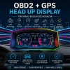 VipMarketim Ally P4 OBD2 + GPS Head Up Display HUD Dijital Hız Göstergesi-(5775)
