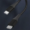 VipMarketim ALLY PD 100W 5A Hızlı Şarj Usb Type-C Kablo 1Metre Kevlar Kablo-(5775)