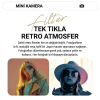 VipMarketim Ally PixMini Retro Video Dijital Kamera Ağ Kamerası DVR 1080P HD-(5775)