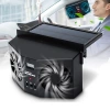 VipMarketim Ally R-8032 Güneş Enerjili Çift Fanlı Solar Oto Araç Havalandırma-(5775)