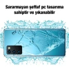 VipMarketim Ally SM Galaxy A03S Kılıf Kamera Korumalı Ultra İnce Şeffaf Silikon Kılıf-(5775)