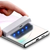 VipMarketim Ally Sm Galaxy Note 20 Full Uv Liquid+Uv Işık 3d Kırılmaz Cam Ekran Koruyucu-(5775)