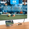 VipMarketim ALLY Type C To 4k Hdmı 100w Type C Çevirici İPhone 15 İPhone 16 Android-(5775)