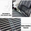 VipMarketim Ally Universal Bambu Araba Nefes Alabilen Koltuk Bel Minderi-(5775)