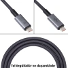 VipMarketim Ally USB 4.0 240W Type-C to Type-C 8K Görüntü-Data ve Ultra Hızlı Şarj Kablosu 1 Metre-(5775)