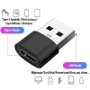 VipMarketim ALLY USB to Type-C Dişi Çevirici Dönüştürücü Adaptör-(5775)