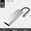 VipMarketim Ally Usb (Type-C to 5in1 Hdtv 2xUSB+2x PD) Hub Adaptör Çoklayıcı-(5775)