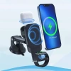 VipMarketim Ally Wireless Şarjlı 3in1 Torpido Üstü Ve Havalandırma Telefon Kulaklık Saat Tutucu-(5775)