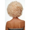 VipMarketim Altın Renk Kıvırcık Afro Parti Peruğu