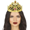 VipMarketim Altın Renk Plastik Prenses Tacı Kraliçe Tacı 60 cm
