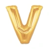 VipMarketim Altın Sarısı Folyo Harf Balon 1 Metre