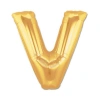 VipMarketim Altın Sarısı Folyo Harf Balon 1 Metre