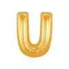 VipMarketim Altın Sarısı Folyo Harf Balon 1 Metre
