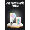 VipMarketim Ambiyans Aydınlatma RGB Led Lamba Kumandalı Renk Değiştirebilen