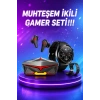 VipMarketim ANC Özellikli Bluetooth Kulaklık ve Amoled Ekran Akıllı Saat Uyku ve Sağlık Takibi Nabız Ölçer