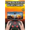 VipMarketim Android Uyumlu Gamepad X3 Game Stick Oyun Kolu Bluetooth Bağlantılı