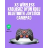 VipMarketim Android Uyumlu Gamepad X3 Game Stick Oyun Kolu Bluetooth Bağlantılı
