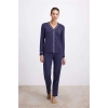 Vipmarketim Anıl Kadın Uzun Kollu Düğmeli Tencel Pijama Takımı – Yumuşak, Nefes Alabilen Tasarım ( ) (kod:11614)