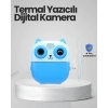 VipMarketim Anında Baskı Yapabilen Çocuk Fotoğraf Makinesi Hafıza Kart Destekli