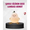 VipMarketim Armut Gece Lambası USB Şarjlı Ayarlanabilir LED Işık