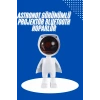 VipMarketim Astronot Işık Projektörü Gökkuşağı Projeksiyon Gece Lambası Hediyelik