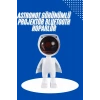 VipMarketim Astronot Işık Projektörü Gökkuşağı Projeksiyon Gece Lambası Hediyelik