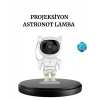 VipMarketim Astronot Projeksiyon Lambası Bluetooth Müzikli ve Uzaktan Kumandalı