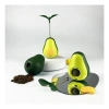 VipMarketim Avokado Şeklinde Kedi Naneli ve Mama Hazneli Kedi Oyuncağı