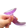 VipMarketim Backpart Şeffaf Yumuşak Silikon Bükülebilir 9.5cm Anal Tıkaç (plug)