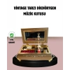 VipMarketim Balerinli Müzikli Takı Kutusu Piyano Tasarım Kız Çocuk Hediyelik