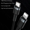 VipMarketim Baseus Cafule Series Type-C To İPhone PD18W Hızlı Şarj Kablosu 1Metre-(5775)