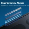 VipMarketim Baseus Crystal 0.3mm Anti-Blue iPhone 14 Pro Full Tempered Ekran Koruyucu 2 Adet Set-(5775)