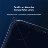 VipMarketim Baseus Crystal iPhone 15 Full Koruma Anti Mavi Işık Tempered Cam Ekran Koruyucu 2 Adet Set-(5775)