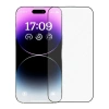 VipMarketim Baseus Crystalline iPhone 14 Pro için Parlama Önleyici Tempered Cam Ekran Koruyucu-(5775)