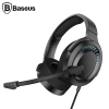 VipMarketim Baseus GAMO D05 Immersive Virtual 3D Işıklı pc Gaming Oyuncu Kulaklığı-(5775)