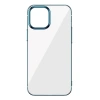 VipMarketim Baseus Glitter İPhone 12 Pro Max Şeffaf Lüx Silikon Kılıf Soft TPU Kılıf-(5775)