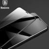 VipMarketim Baseus İPhone 11 Pro 3D Full Kaplama Kırılmaz Cam Koruyucu Tempered Glass Screen Protector-(5775)