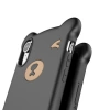 VipMarketim Baseus İPhone Xs Max Bear Sevimli Ayı Figür Soft Silikon Kılıf-(5775)