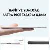 VipMarketim Baseus Jelly Liquid Silica Gel iPhone 11 Pro Max 6.5 Kılıf Şeffaf Sıvı Silikon Kılıf-(5775)