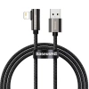 VipMarketim Baseus Legend Elbow USB to iPhone Lightning 2.4A Hızlı Data Şarj Kablosu 1m-(5775)