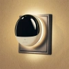VipMarketim Baseus Plug-İn Led Gece Lambası Ses İle Kontrol Akıllı Gece Led Işık-(5775)