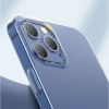 VipMarketim Baseus Simple Case İPhone 12 Pro 6.1 İnce Şeffaf Silikon Kılıf-(5775)