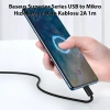 VipMarketim Baseus Superior Series USB to Mikro Hızlı Şarj ve Data Kablosu 2A 1m-(5775)