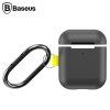 VipMarketim Baseus Woven Label Hook AirPods 1/2 Koruma kılıf+Anahtarlık-(5775)